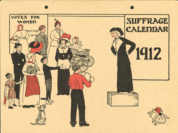 calendar cover - Votes for Women